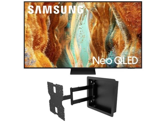 65-Inch Neo QLED TV and Wall Mount Bundle — Smart TV, Samsung