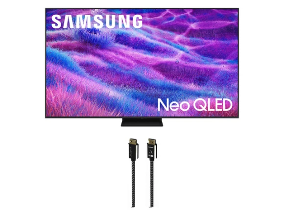75-inch Neo QLED TV Bundle with 2.5 m HDMI Cable — Smart TV, Samsung