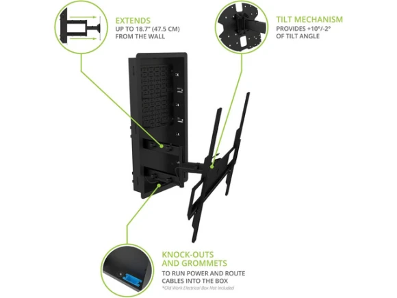 75-inch Television and Wall-Mount Bundle — Smart TV, Samsung
