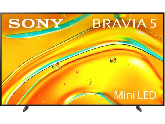 98-inch Mini LED LCD TV with tilting mount and surge protector — Smart TV, Sony