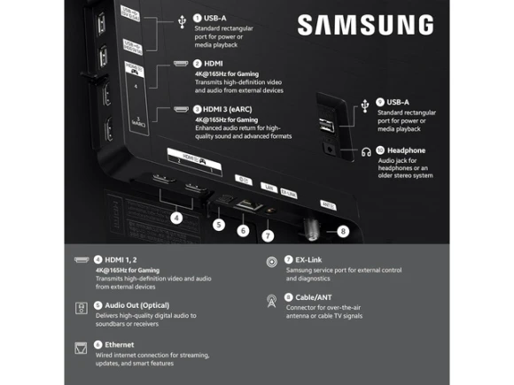42-inch OLED 4K Smart TV — Smart TV, Samsung