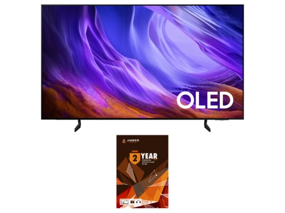 65-inch OLED Smart TV, Graphite Black, with 2-Year Protection Plan — Smart TV, Samsung