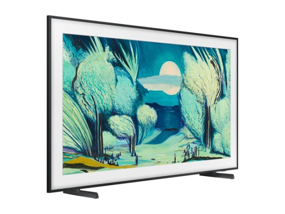 65-inch QLED 4K television with customizable bezel bundle — Smart TV, Samsung