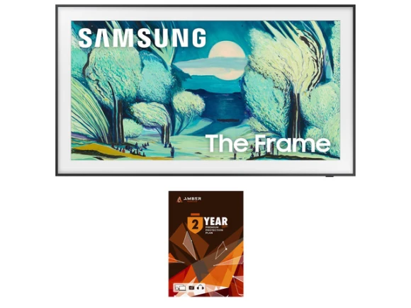 65-inch QLED Smart TV with 2 Year Amber Protection Plan — Smart TV, Samsung