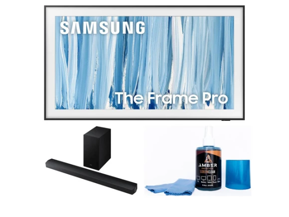75-inch TV and Soundbar Bundle — Smart TV, Samsung