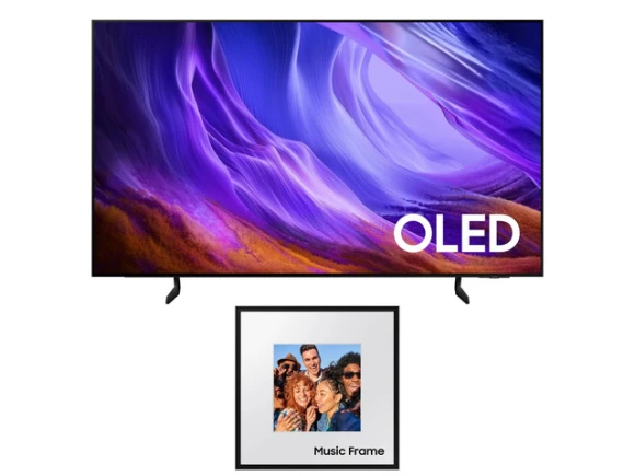 83-Inch OLED TV and Photo Frame Speaker Bundle — Smart TV, Samsung