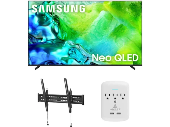 55-inch Neo QLED television bundle — Smart TV, Samsung