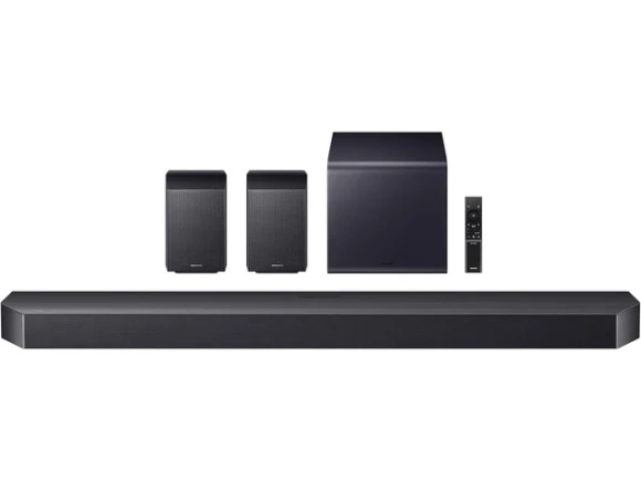 75-inch 4K Television Bundle with Soundbar and Subwoofer — Smart TV, Samsung