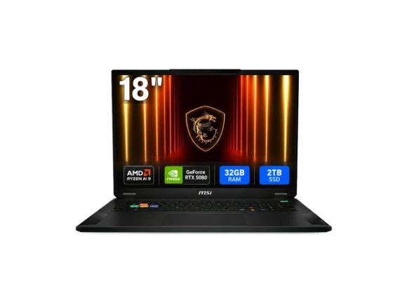 18-inch UHD+ Laptop — Laptops, MSI