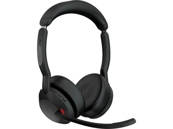 Evolve2 55 MS Teams Stereo Wireless Headset — Wireless Earbuds, Jabra