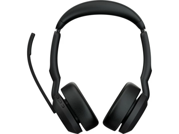 Evolve2 55 UC Wireless Headset, Black — Wireless Earbuds, Jabra