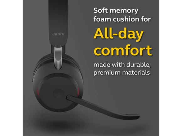 Wireless Bluetooth Headset, Black — Wireless Earbuds, Jabra