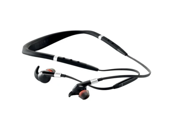 Wireless headset with around-the-neck earbuds — Wireless Earbuds, Jabra