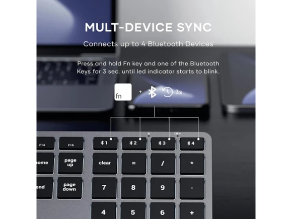 Bluetooth Backlit Keyboard — Bluetooth Keyboard, Satechi
