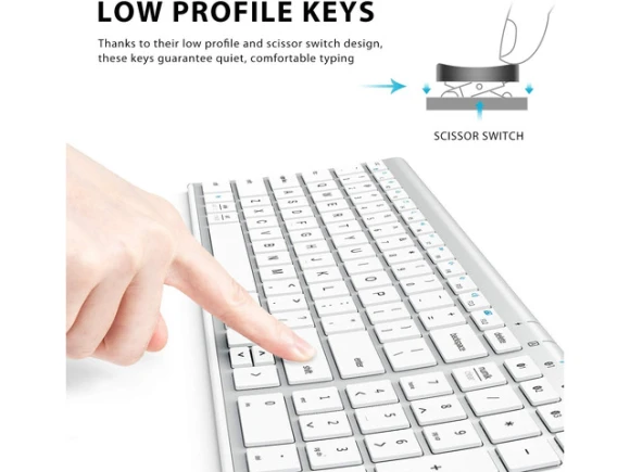 Bluetooth Wireless Keyboard — Bluetooth Keyboard, iClever
