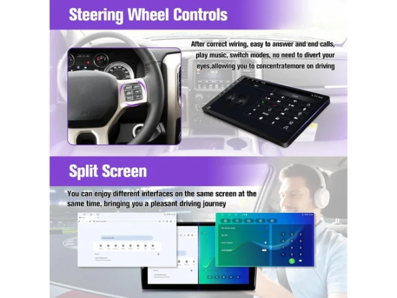 Car radio with 9-inch screen for Toyota Corolla 2009–2013 — Car Infotainment System, Leadfan
