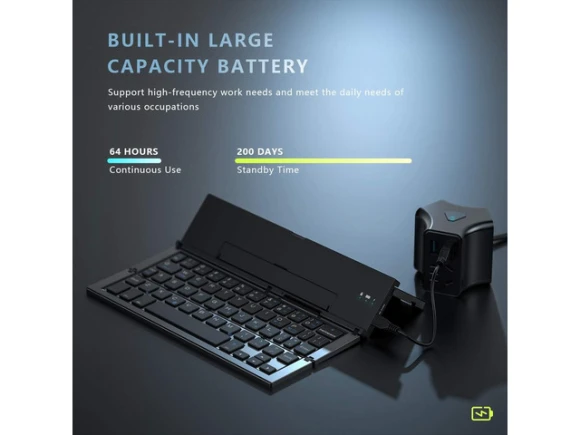 Foldable Bluetooth Keyboard — Bluetooth Keyboard, Geyes