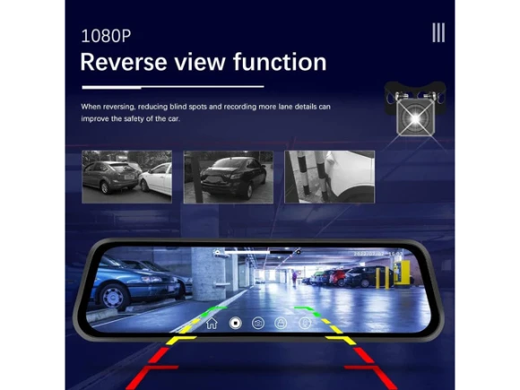 Mirror Dash Cam — Dash Cam, CAMECHO