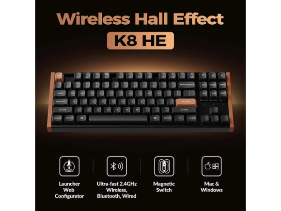 TKL Mechanical Keyboard — Bluetooth Keyboard, Keychron