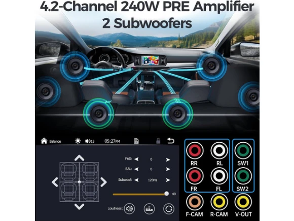 7-inch Car Stereo — Car Infotainment System, PLZ