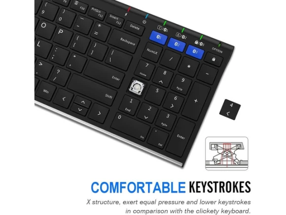 Full-Size Bluetooth Keyboard — Bluetooth Keyboard, Arteck