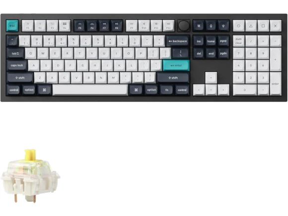 Full-size Custom Mechanical Keyboard — Bluetooth Keyboard, Keychron