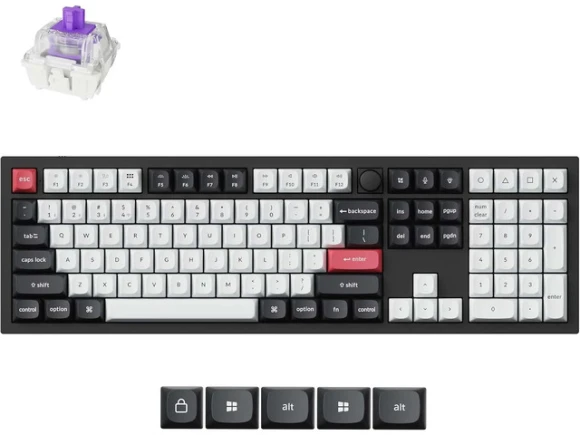 Full-Size Mechanical Keyboard — Bluetooth Keyboard, Keychron