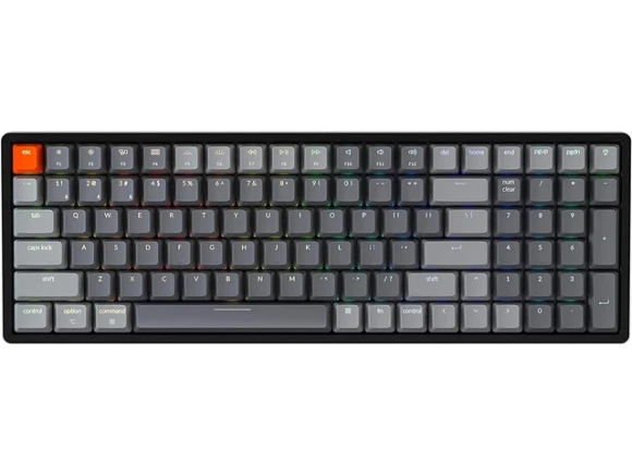 Mechanical Keyboard with RGB LED Backlighting — Bluetooth Keyboard, Keychron