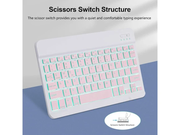 Pink Bluetooth Keyboard — Bluetooth Keyboard, TUKO