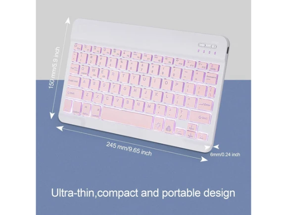 Pink Bluetooth Keyboard — Bluetooth Keyboard, TUKO