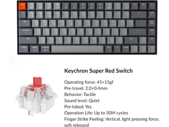 Version 2 Mechanical Keyboard — Bluetooth Keyboard, Keychron