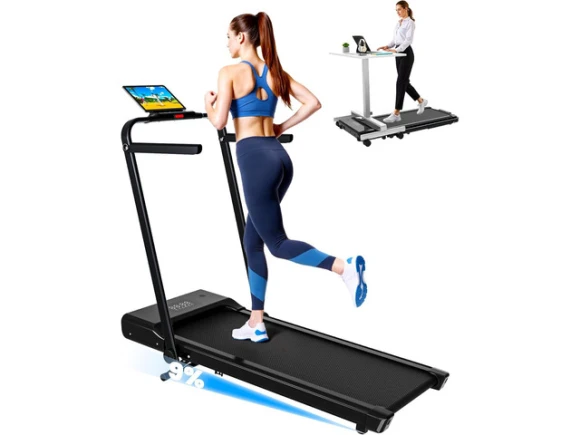 Walking Pad Treadmill — Connected Equipment, DeerRun