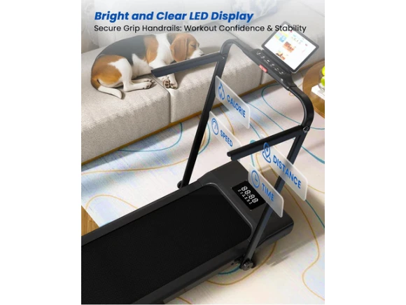 Walking Pad Treadmill — Connected Equipment, DeerRun