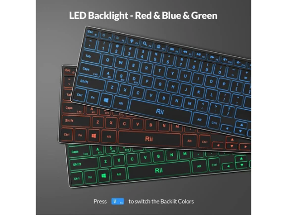Wireless Keyboard — Bluetooth Keyboard, Rii
