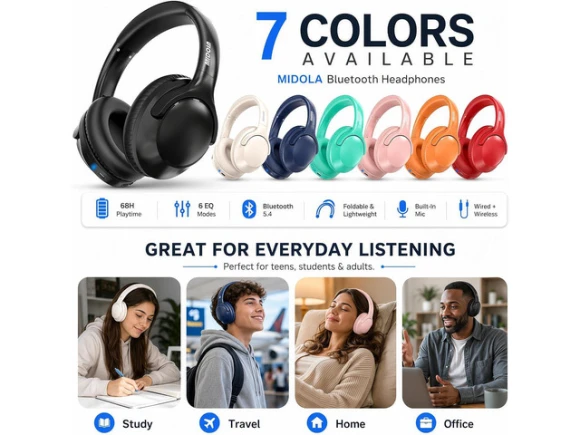 Bluetooth Headphones — Wireless Earbuds, KUKA
