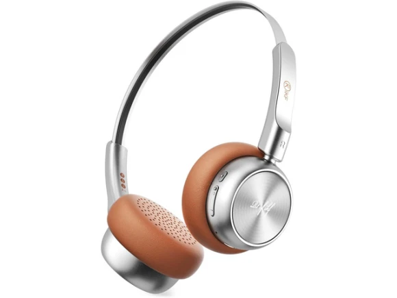 Brown Wireless Bluetooth Headphones — Wireless Earbuds, iKF