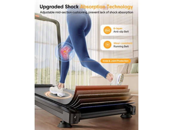 Foldable Under-Desk Walking Pad Treadmill — Connected Equipment, KUKA