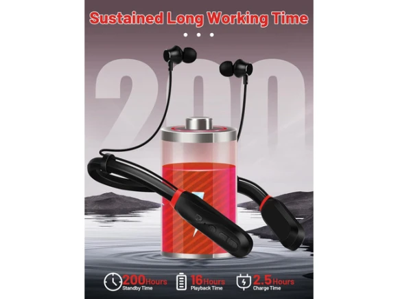 Neckband Bluetooth Headphones — Wireless Earbuds, KUKA