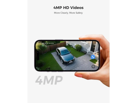 Wireless Outdoor Security Camera — Security Camera, Hiseeu