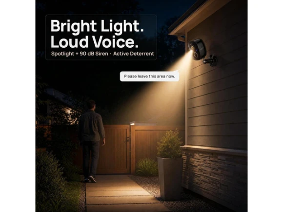 Wireless Outdoor Security Camera — Security Camera, DZEES