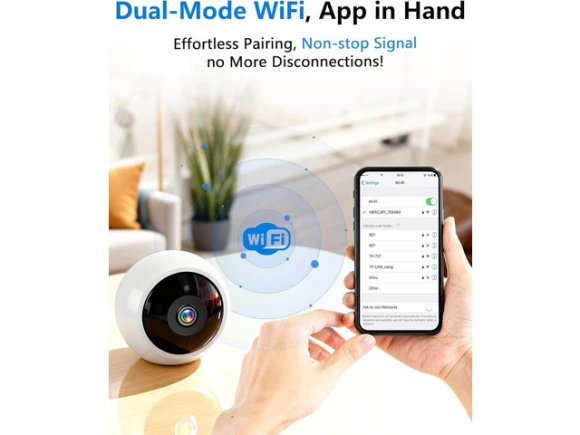 Wireless Security Camera — Security Camera, AMTIFO