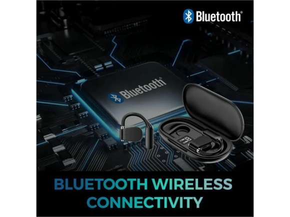 Open-ear Bluetooth earbuds with charging case — Wireless Earbuds, ADESSO