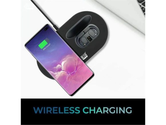 Open-ear Bluetooth earbuds with charging case — Wireless Earbuds, ADESSO