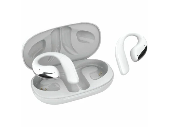 Open-Ear Earbuds with Touch-Screen Charging Case — Wireless Earbuds, ADESSO