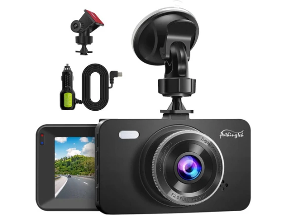 1080P Dash Cam with 3-Inch LCD Screen — Dash Cam, censreal