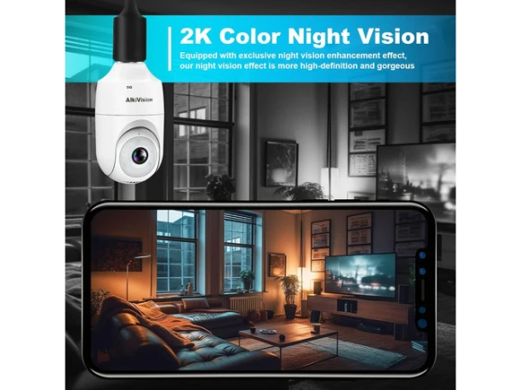 2K Security Camera — Security Camera, KINGARD