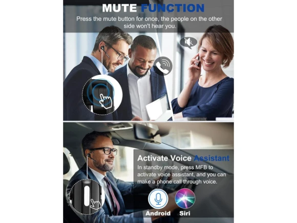 Bluetooth Headset — Wireless Earbuds, SOYE