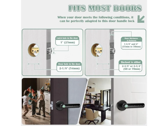Fingerprint Door Lock — Smart Lock, STARWELL