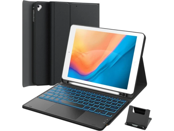 iPad Case with Keyboard — Bluetooth Keyboard, FANTEC