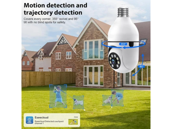 Light-Bulb Security Camera — Security Camera, WOOJONG
